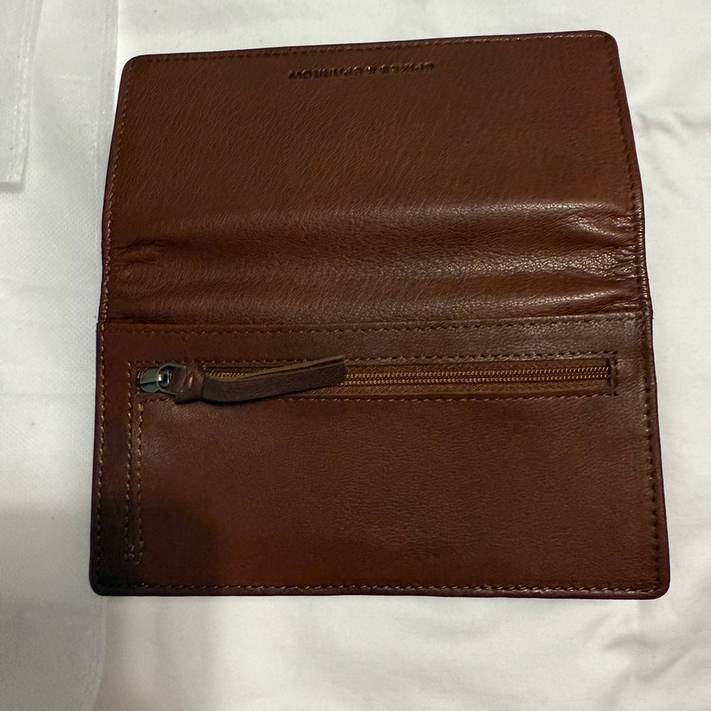 NWT Spikes & Sparrow Brown Leather Wallet - Picture 8 of 16